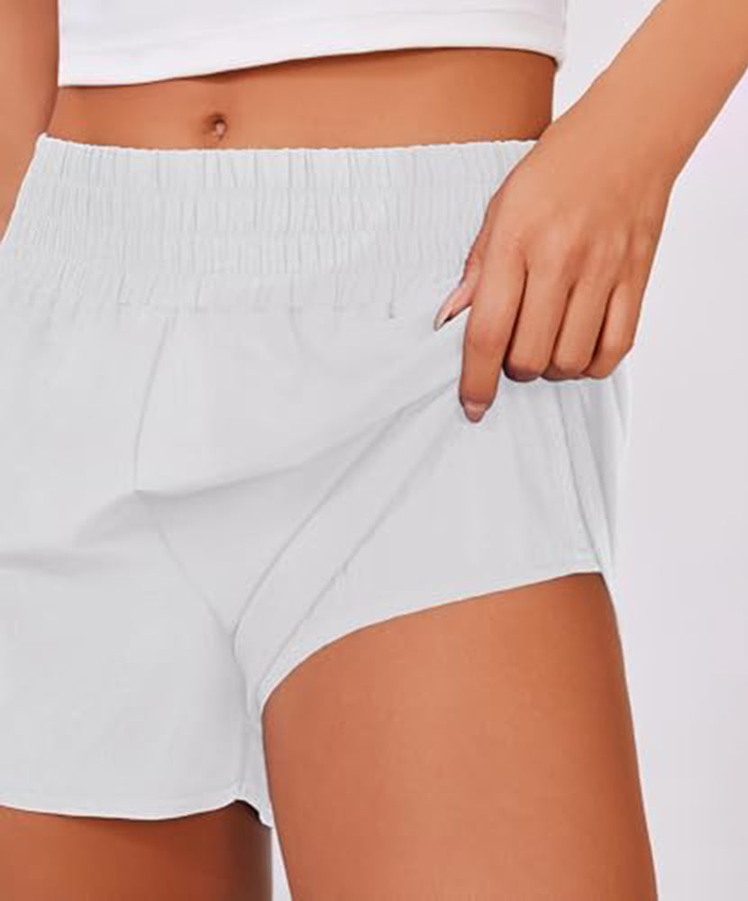 Quick Dry High Waisted Running Shorts