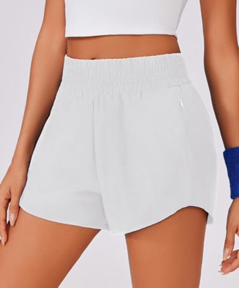 Quick Dry High Waisted Running Shorts