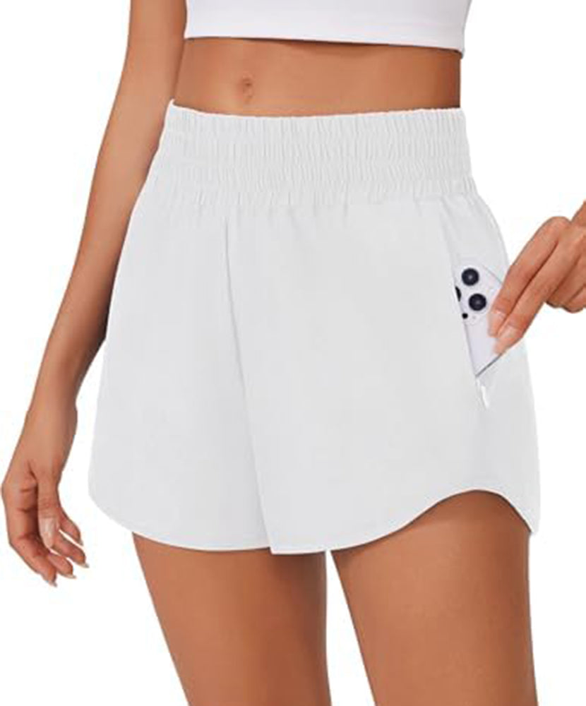 Quick Dry High Waisted Running Shorts