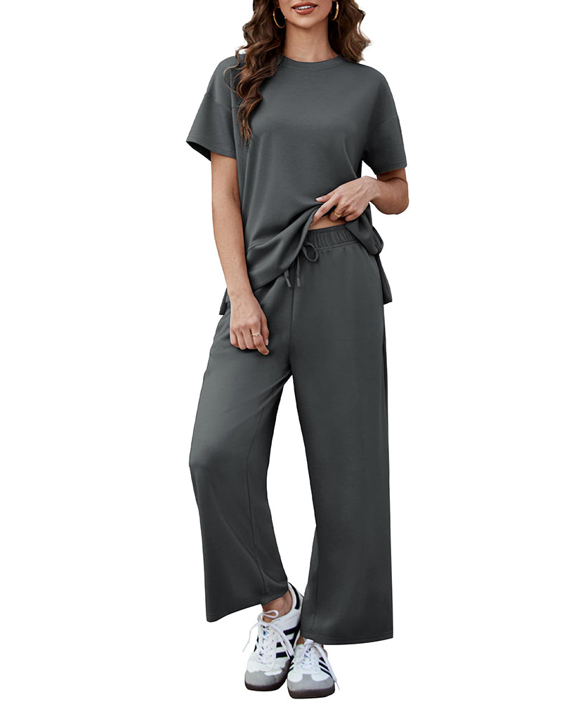 Stylish Soft 2-Piece Tracksuit Set