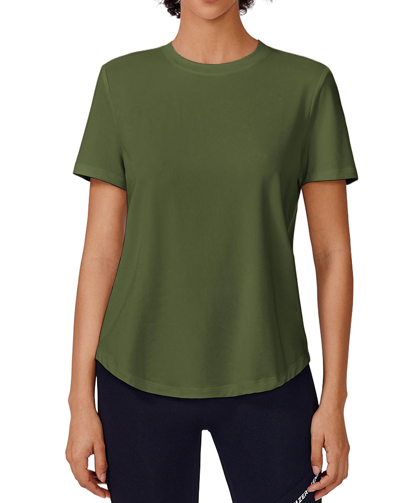 Soft Quick-Dry Workout Top