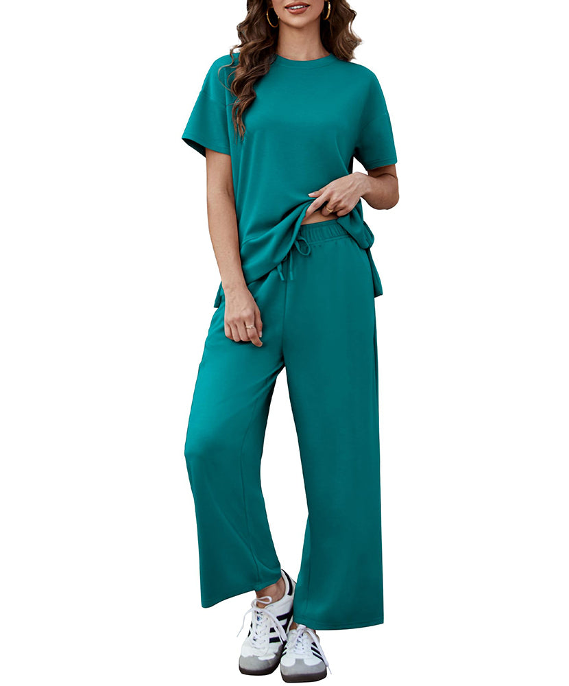 Stylish Soft 2-Piece Tracksuit Set