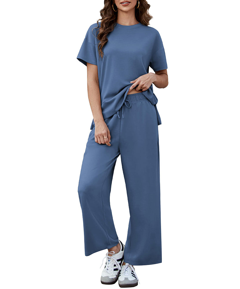 Stylish Soft 2-Piece Tracksuit Set
