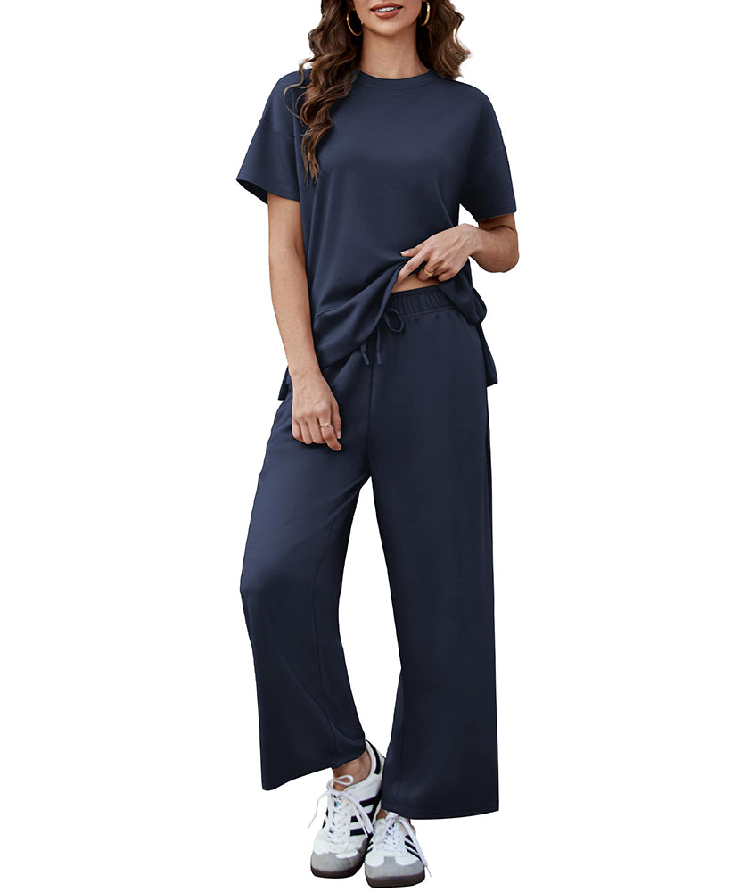 Stylish Soft 2-Piece Tracksuit Set