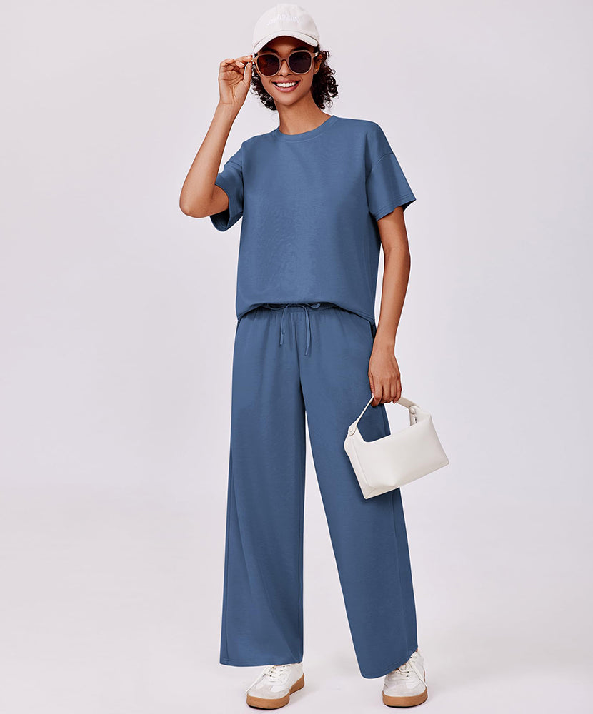 Stylish Soft 2-Piece Tracksuit Set
