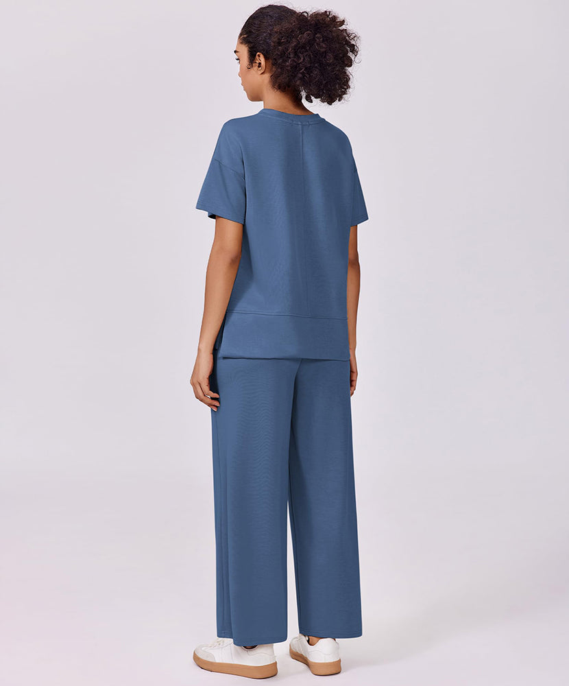 Stylish Soft 2-Piece Tracksuit Set