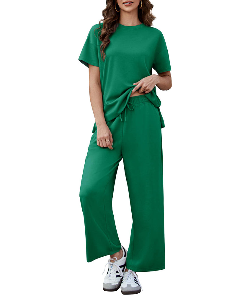Stylish Soft 2-Piece Tracksuit Set
