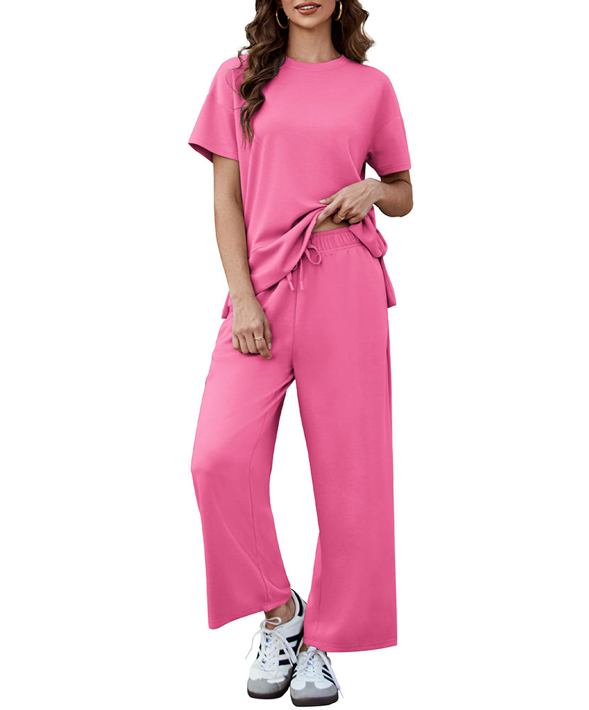 Stylish Soft 2-Piece Tracksuit Set