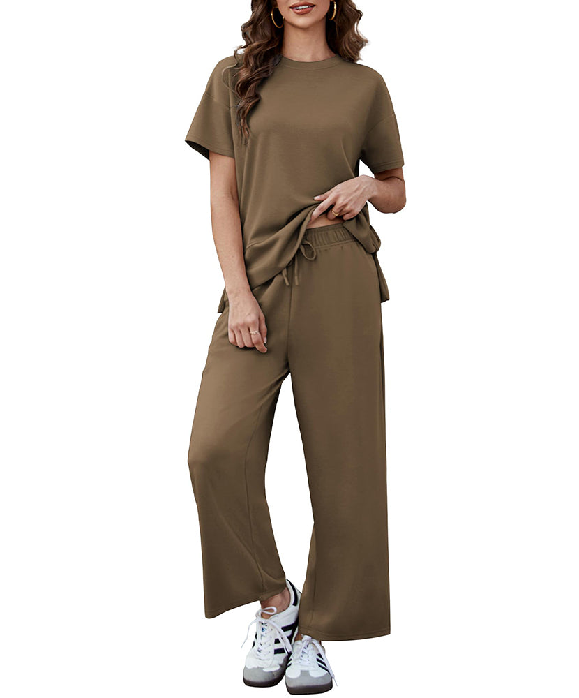 Stylish Soft 2-Piece Tracksuit Set