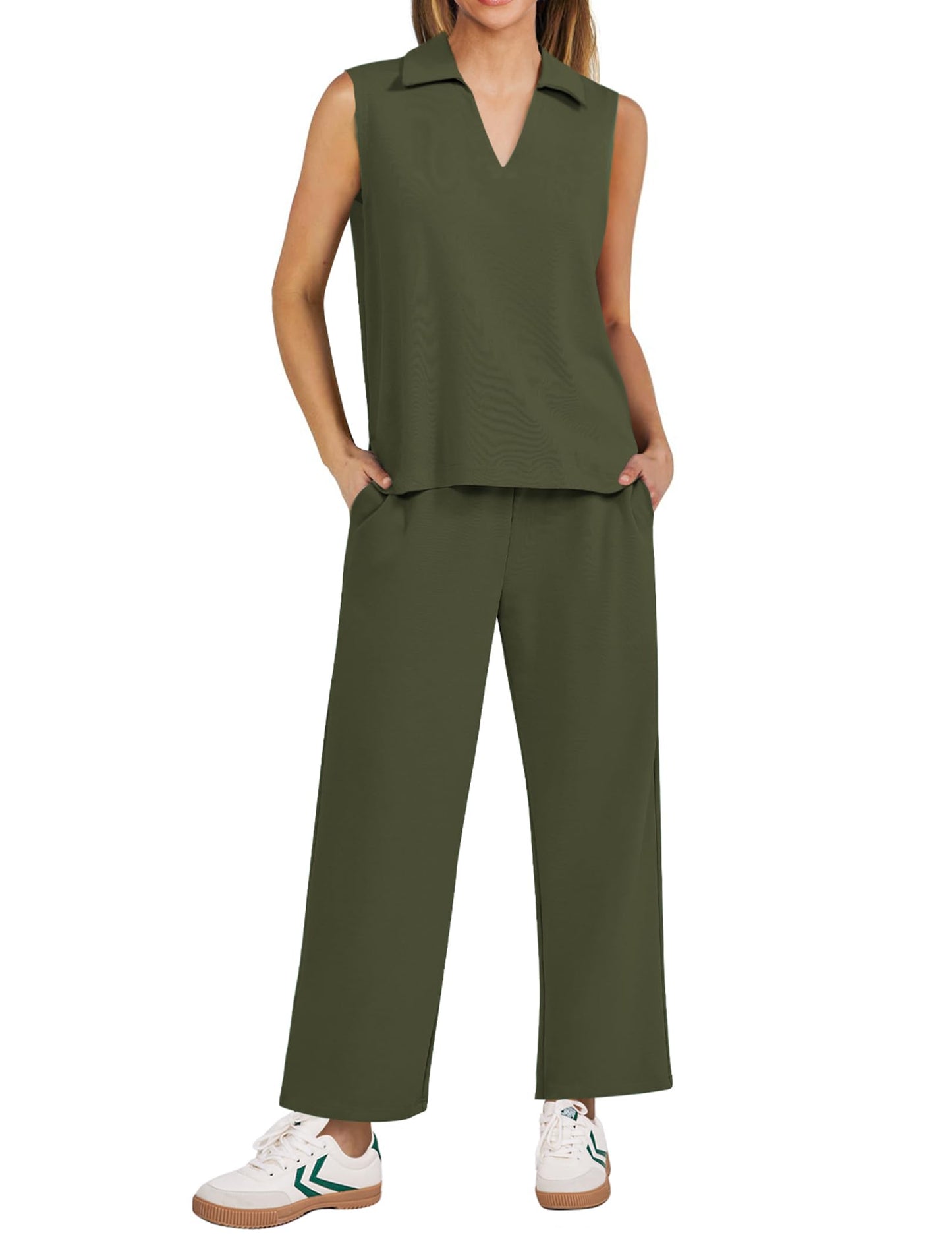 Comfort Tank Top Pants Set