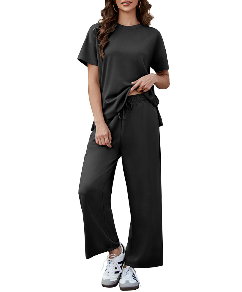 Stylish Soft 2-Piece Tracksuit Set