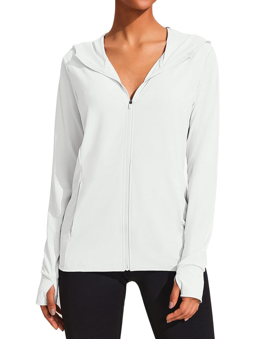 Outdoor UPF 50+ Sun Protection Hooded Jacket
