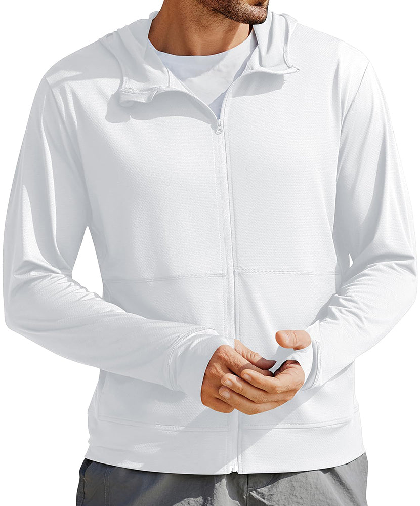 Men's Sun Protection Hooded Jacket