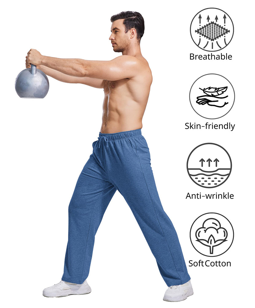 Men's Classic Cotton Blend Jogger Sweatpants