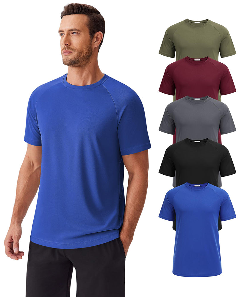 Men's Moisture Wicking Workout Gym T-Shirt