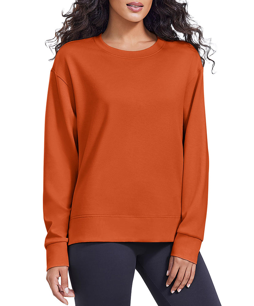 Casual Essential Solid Yoga Sweatshirt