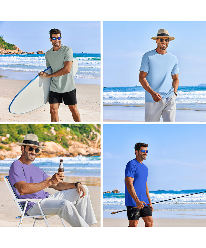 Men's Moisture Wicking Workout Gym T-Shirt