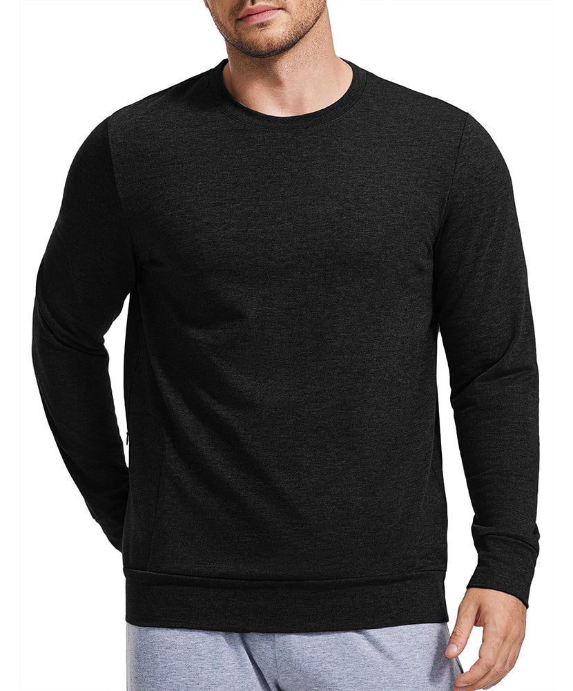 Classic Soft Sweatshirt with Zipper Pocket
