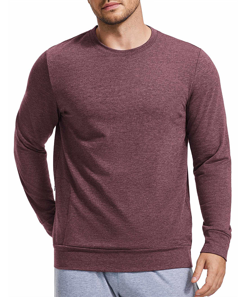 Classic Soft Sweatshirt with Zipper Pocket