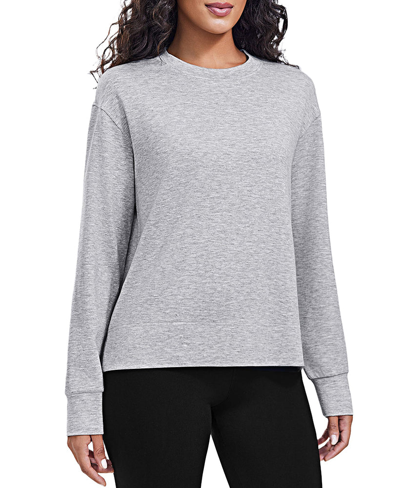 Casual Essential Solid Yoga Sweatshirt