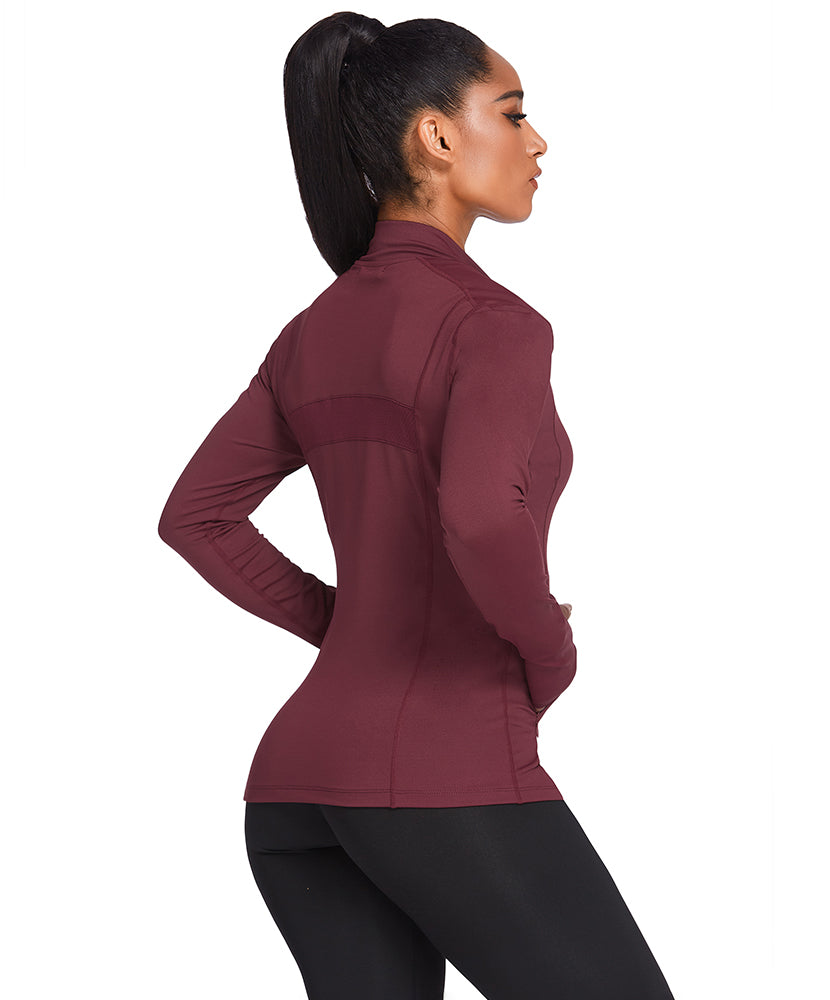 Breathable Slim Fit Workout Jacket