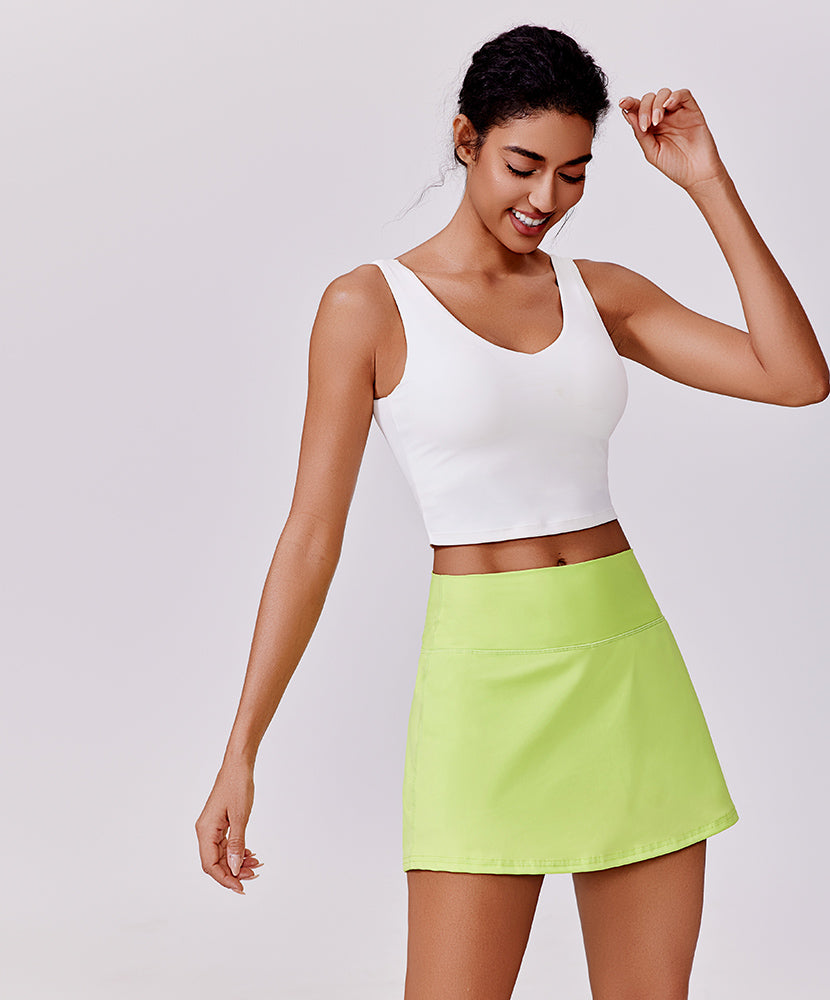 High Waisted Golf Pickleball Tennis Skort