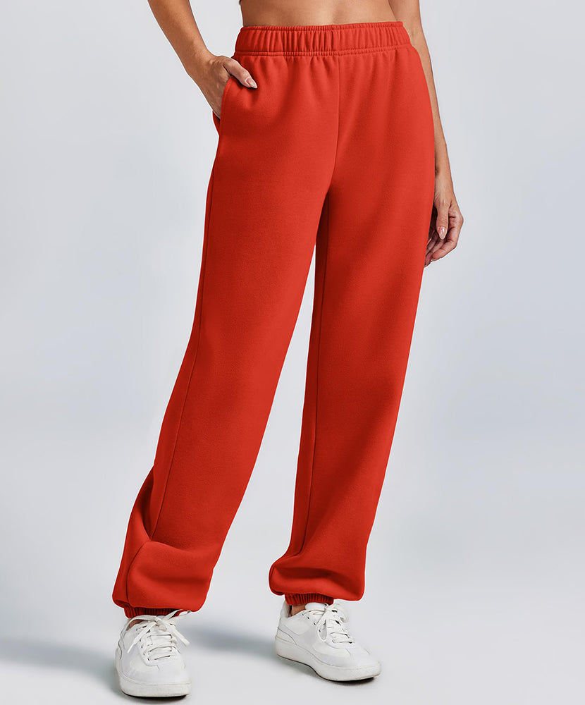 Women's Classic Fleece Casual 2-Piece Sports Set