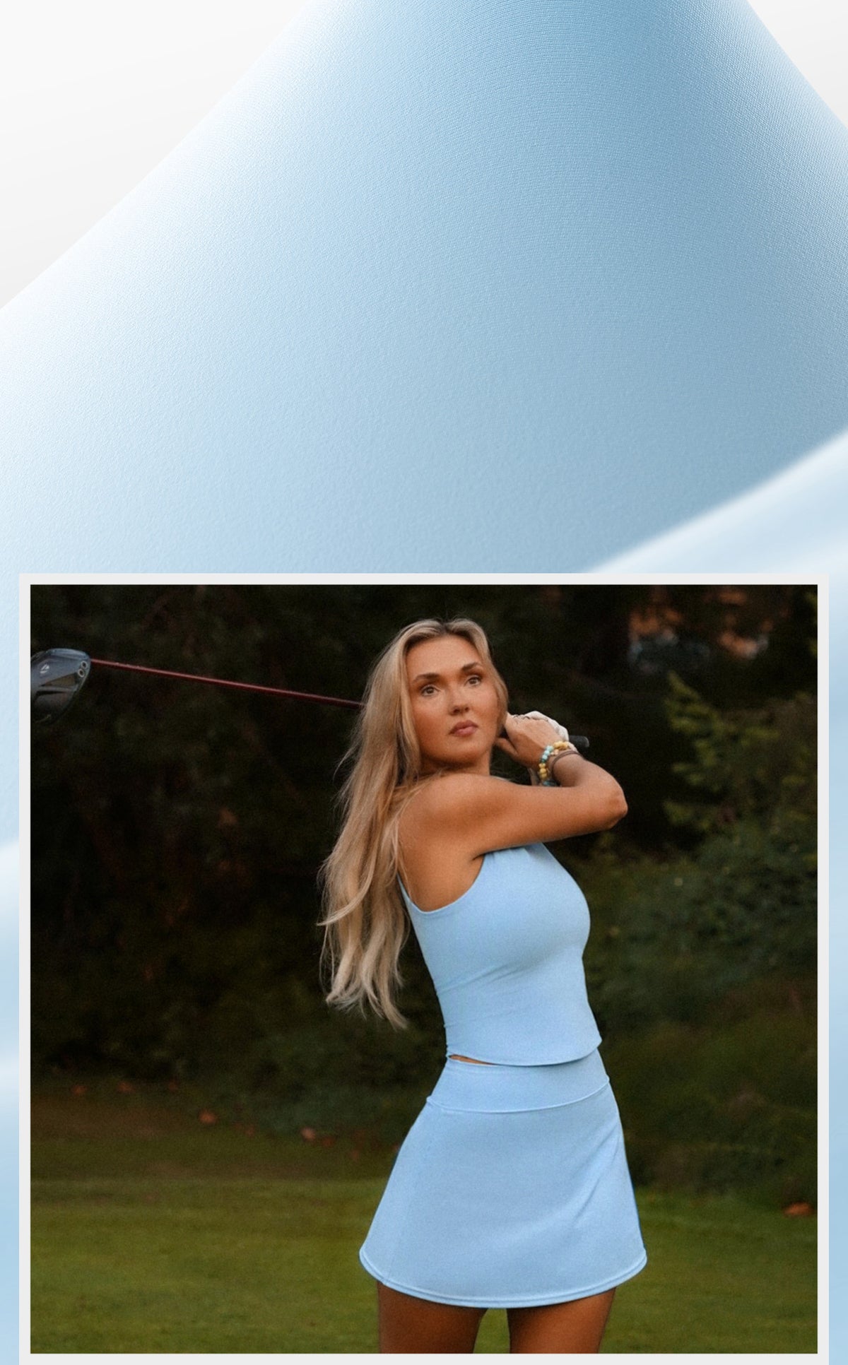 Zeroframe golf look