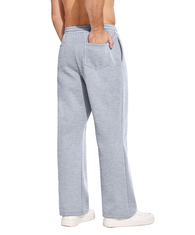 Men'S Fleece Flared Sweatpants