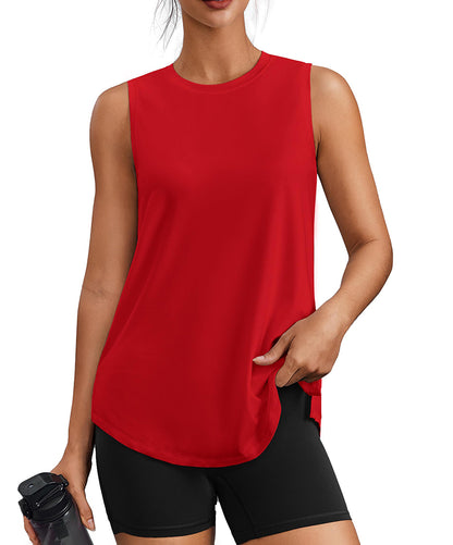 Athletic UPF 50+ Loose Fit Tank Top
