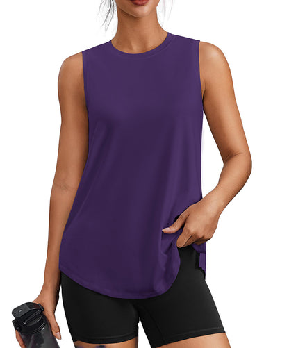 Athletic UPF 50+ Loose Fit Tank Top