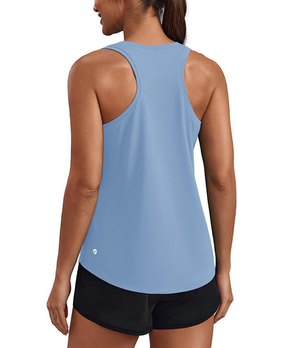Athletic U-neck UPF 50+ Workout Tank Top for Women