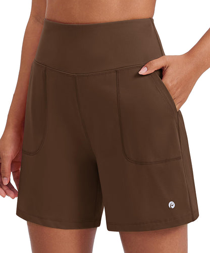 Workout Running High Waisted Yoga Shorts