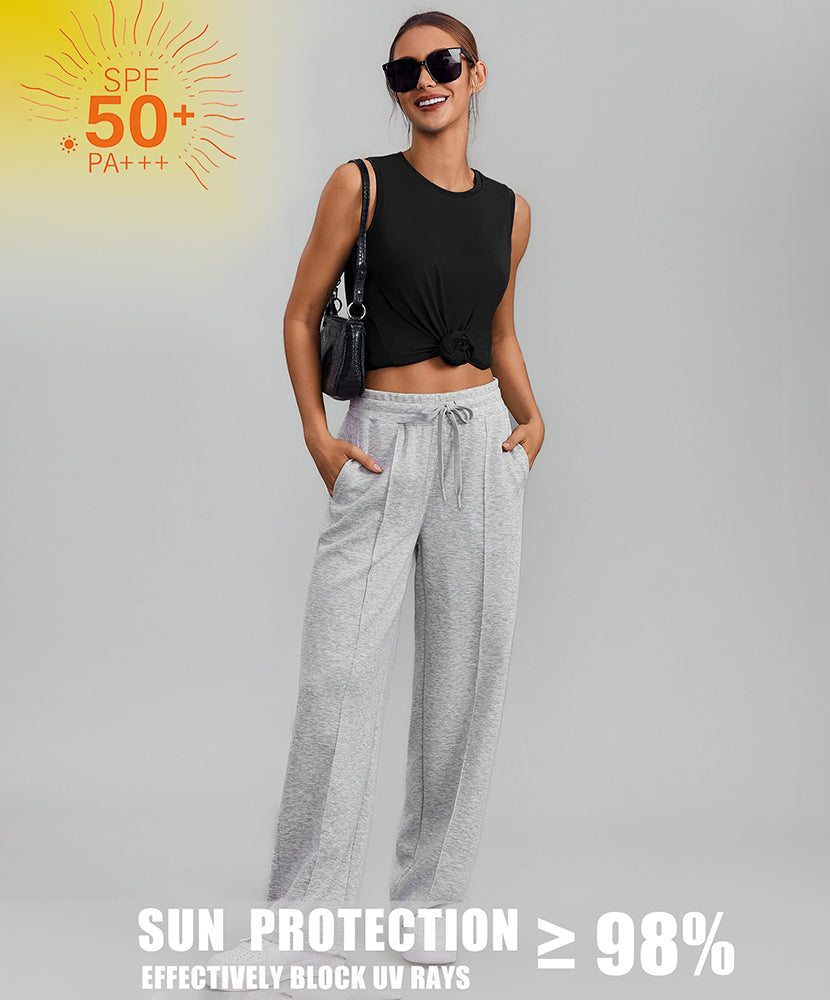 Athletic UPF 50+ Loose Fit Tank Top