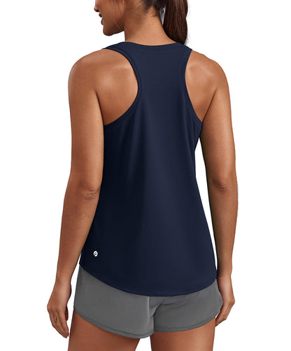 Athletic U-neck UPF 50+ Workout Tank Top for Women