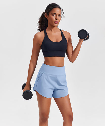 Comfort Unlined Naked Feel 3.5" Running Athletic Shorts