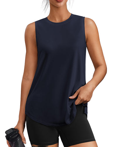 Athletic UPF 50+ Loose Fit Tank Top