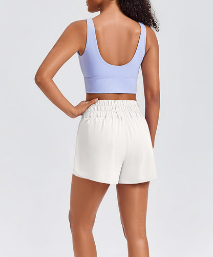 High Waisted 3" Liner Running Shorts