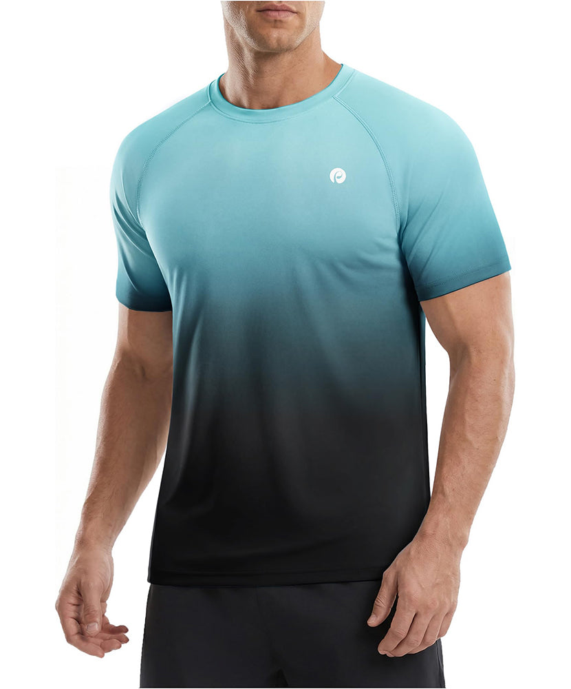 Men's Casual UPF 50+ Quick Dry Athletic Gym Tee