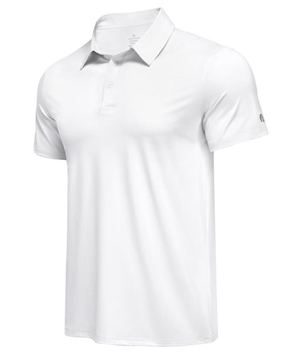 Men's Performance Moisture Wicking UPF 50 Golf Polo Shirt