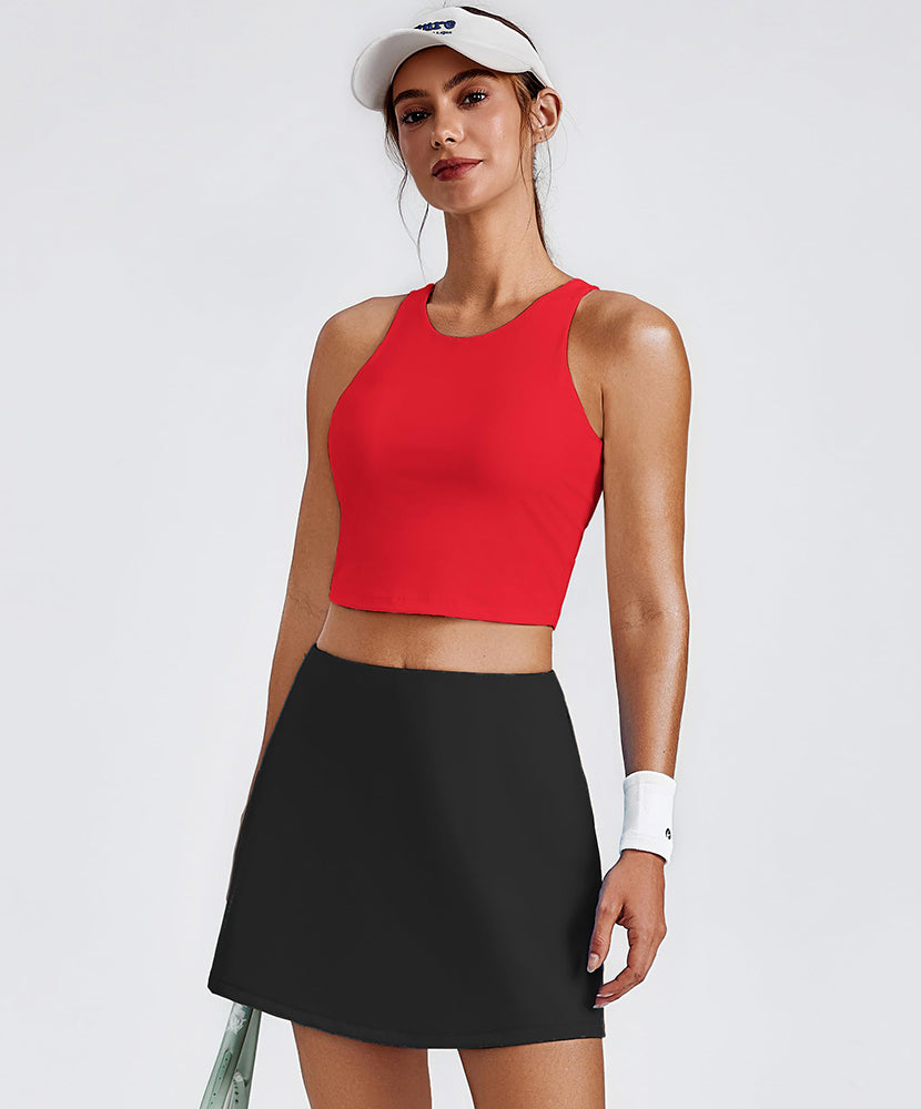 Comfy Racerback Sports Bra with Built in Pads