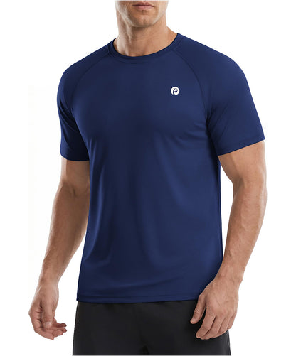 Men's Casual UPF 50+ Quick Dry Athletic Gym Tee