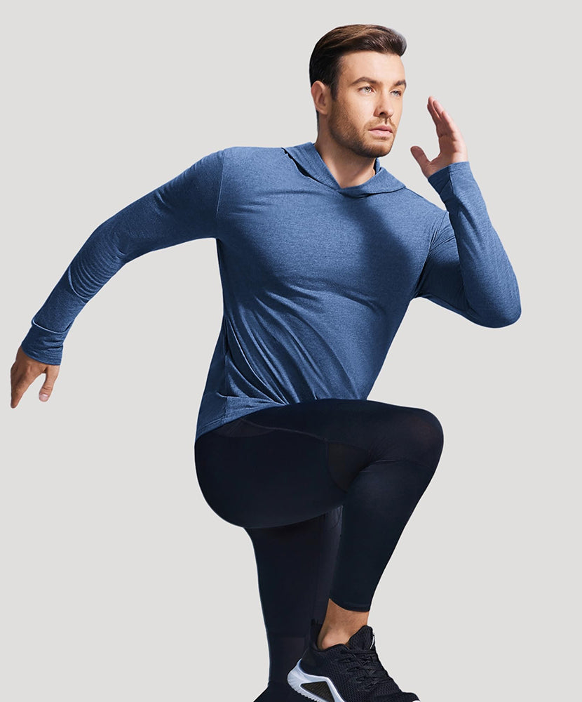 Men's Athletic Pullover Hoodie Sweatshirt