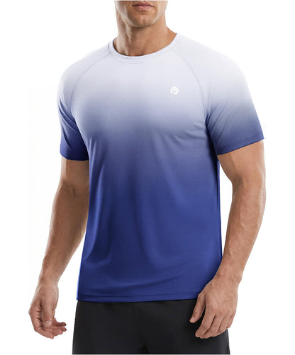 Men's Casual UPF 50+ Quick Dry Athletic Gym Tee