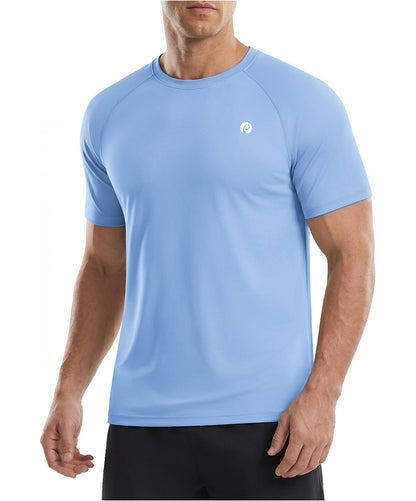 Men's Casual UPF 50+ Quick Dry Athletic Gym Tee