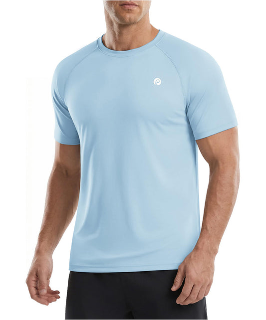 Men's Casual UPF 50+ Quick Dry Athletic Gym Tee