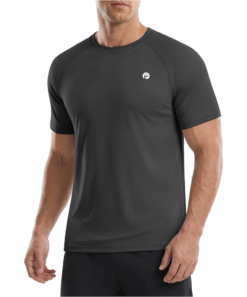 Men's Casual UPF 50+ Quick Dry Athletic Gym Tee