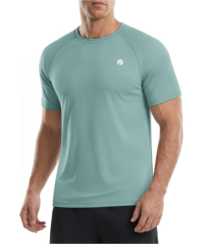 Men's Casual UPF 50+ Quick Dry Athletic Gym Tee