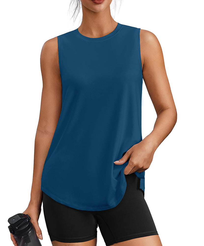 Athletic UPF 50+ Loose Fit Tank Top