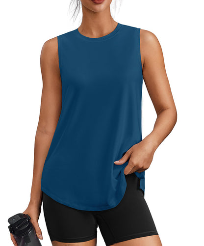 Athletic UPF 50+ Loose Fit Tank Top